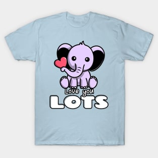Love You Lots - Elephant T-Shirt